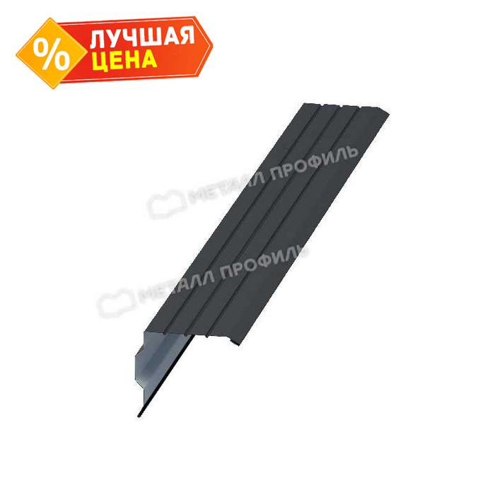 Планка торцевая 90х115х2000 (VikingMP-01-8017-0.45)