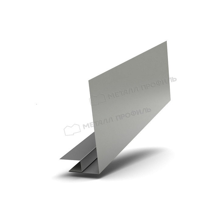 Планка карнизного свеса сложная 185х50х2000 (ECOSTEEL_T-01-ЗолотойДуб-0.5)